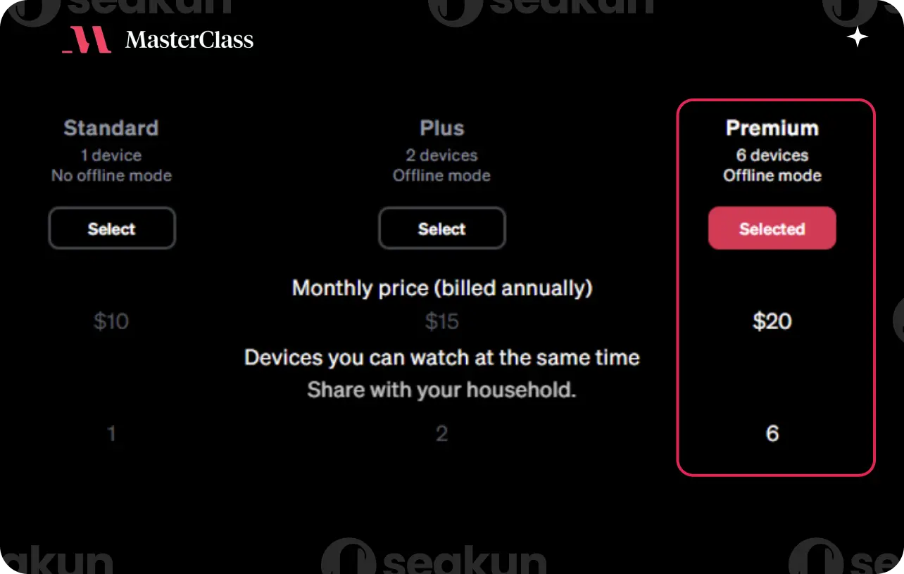 price scheme